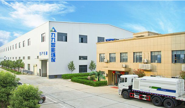 湖南九九智能環(huán)保企業(yè)生產車間一角